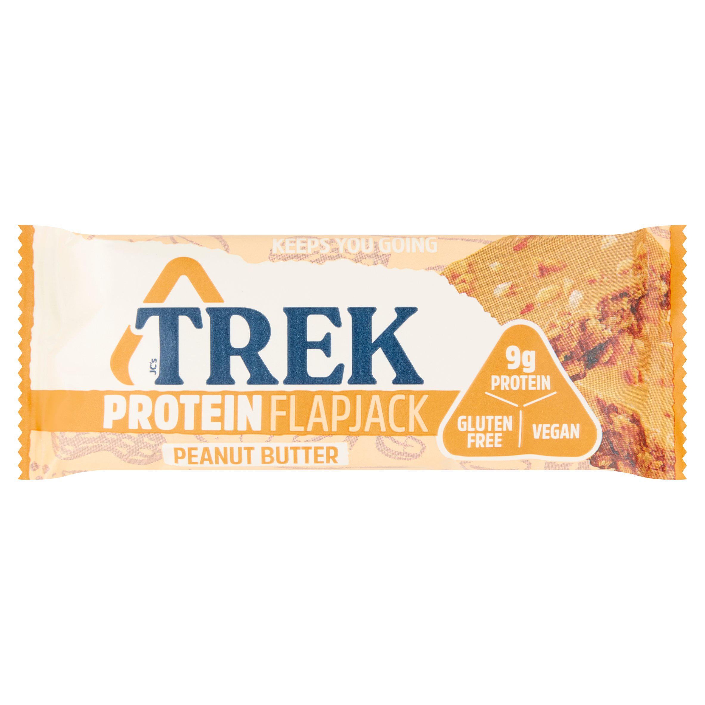 Trek Peanut Butter Protein Flapjack 50g GOODS Sainsburys