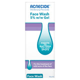 Acnecide Face Wash 5% w/w Gel 50g - McGrocer