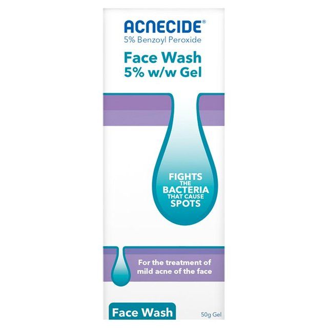 Acnecide Face Wash Treatment with Benzoyl Peroxide   50ml - McGrocer