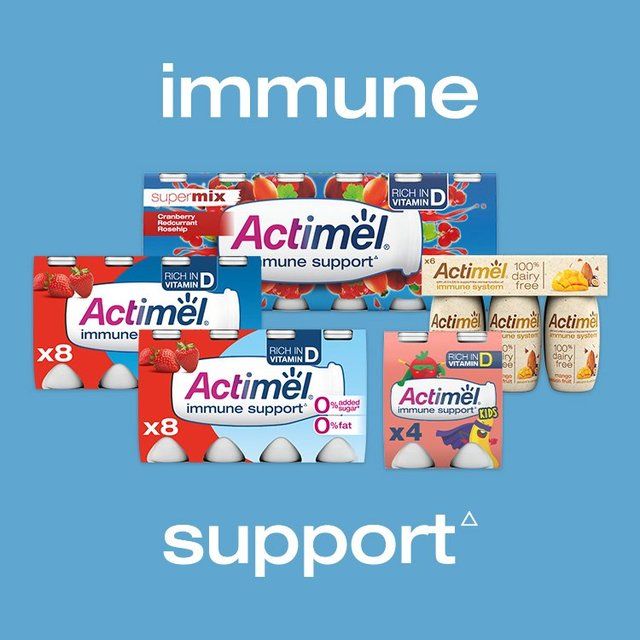 Actimel Multifruit Cultured Yoghurt Drink 8 x 100g - McGrocer
