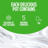 Activia Strawberry Vanilla Peach & Raspberry No Added Sugar Fat Free 8 x 115g - McGrocer