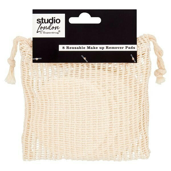 Studio London Reusable Makeup Remover Pads x 8 GOODS Superdrug