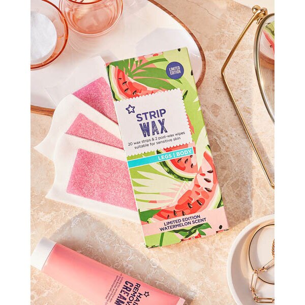 Superdrug Limited Edition Watermelon Wax Strips x20 GOODS Superdrug