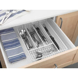 Addis Wire Drawer Organiser Chrome - McGrocer