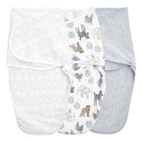 Aden+Anais essentials easy swaddle wrap 1.0 TOG 3 pack toile (0-3months) 3 per pack - McGrocer