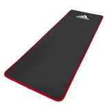 Adidas 10mm Training Exercise Mat - Red - McGrocer