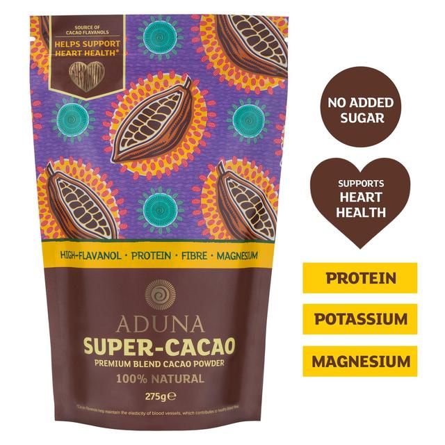 Aduna Super-Cacao Premium Blend Cacao Powder 275g - McGrocer