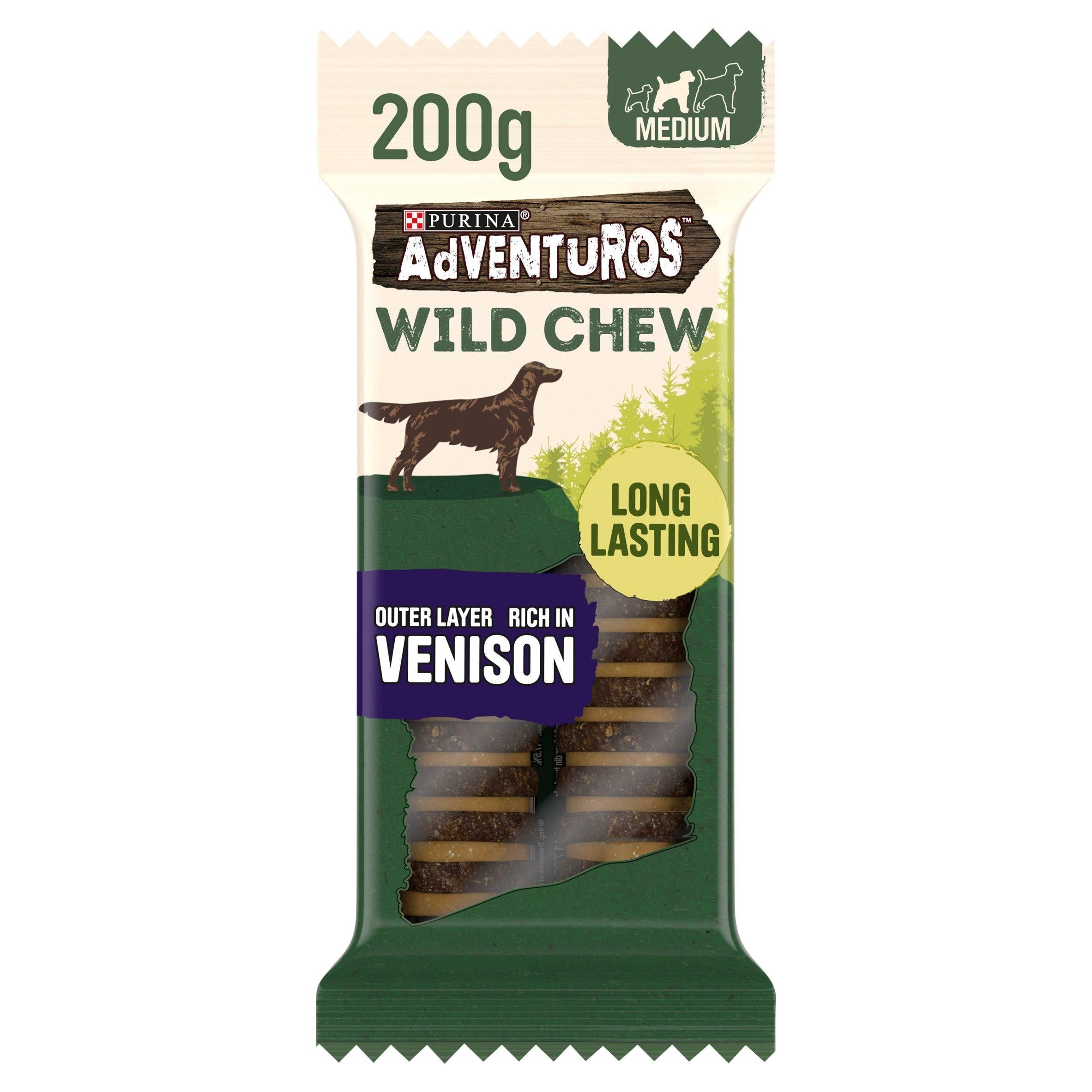 Adventuros Medium Dog Wild Chew 200g - McGrocer