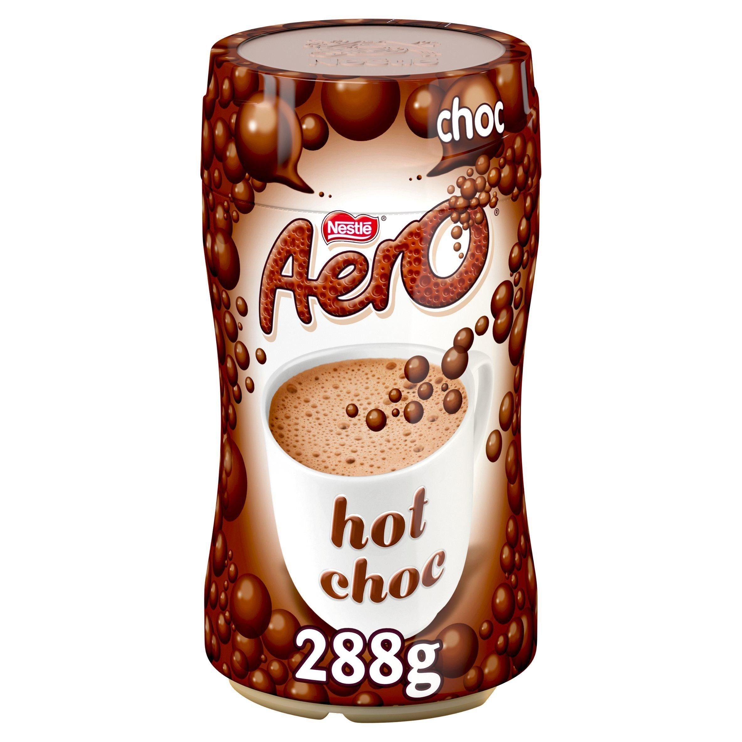 Aero Instant Hot Chocolate Powder Jar 288g - McGrocer