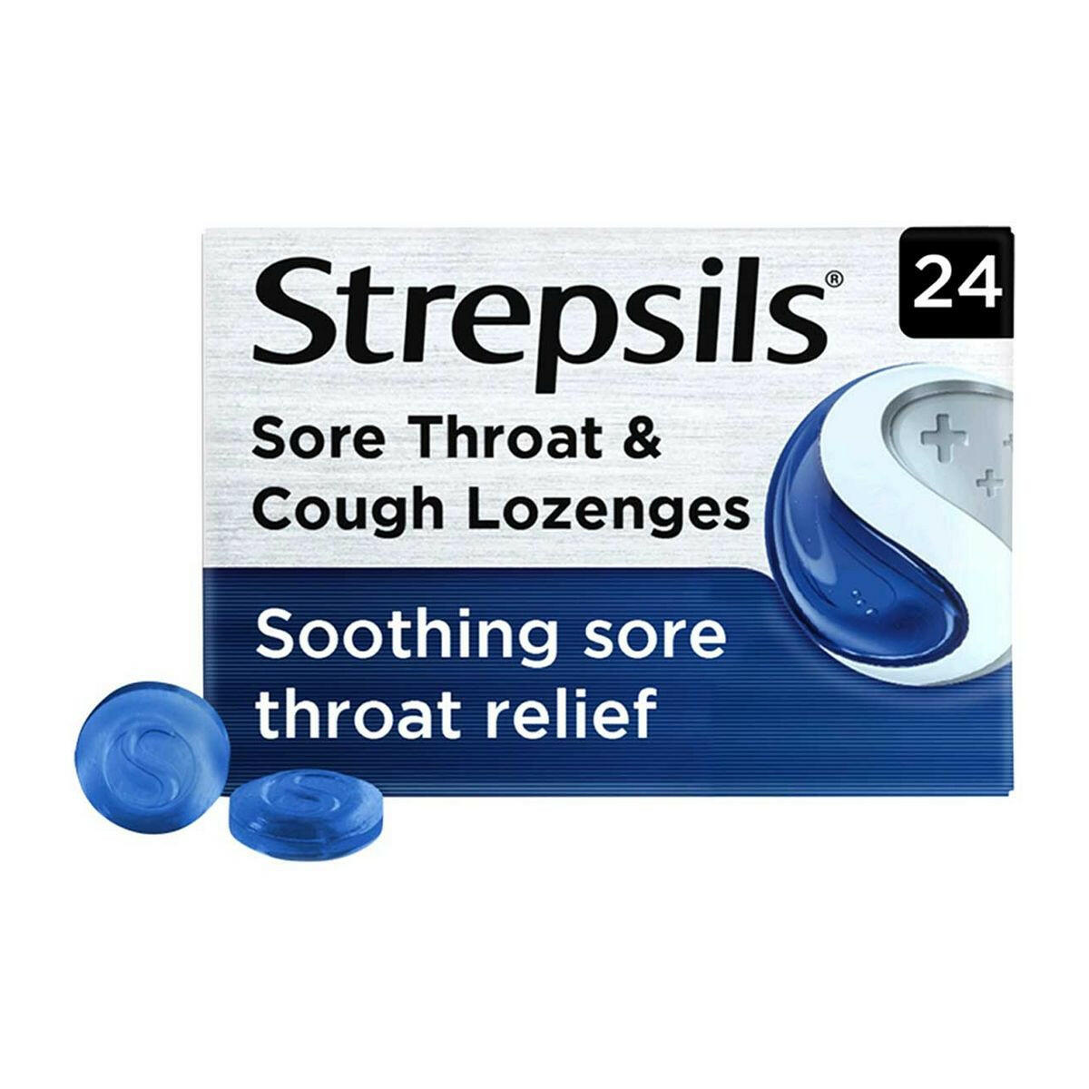 Strepsils Sore Throat & Cough - 24 lozenges GOODS Boots