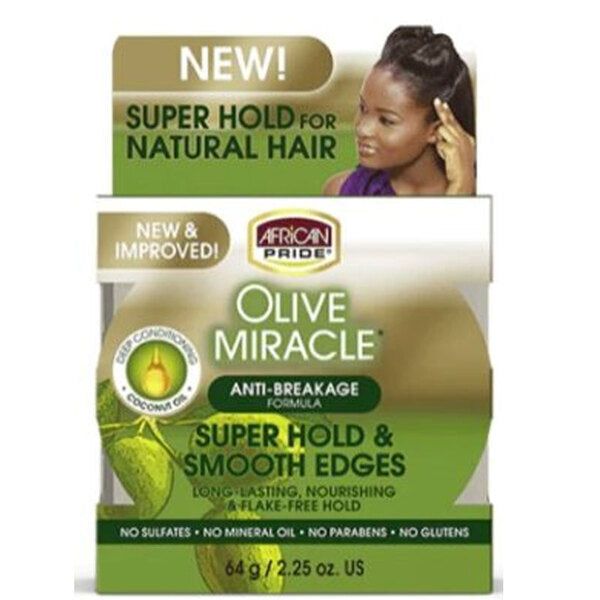 African Pride Olive Miracle Smooth Edges - McGrocer