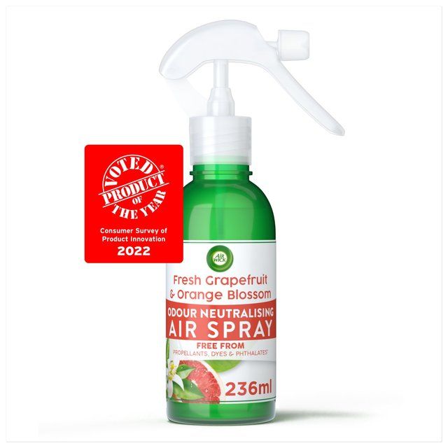 Airwick Fresh Grapefruit & Orange Blossom Air Spray 237ml - McGrocer
