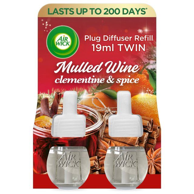 Airwick Mulled Wine Plug In Twin Refill 2 x 19ml - McGrocer