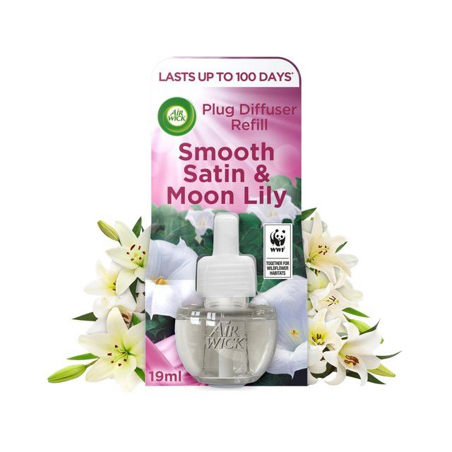 Airwick Satin & Moon Lily Plug In Refill 19ml - McGrocer