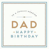 Alice Scott Amazing Dad Birthday Card - McGrocer