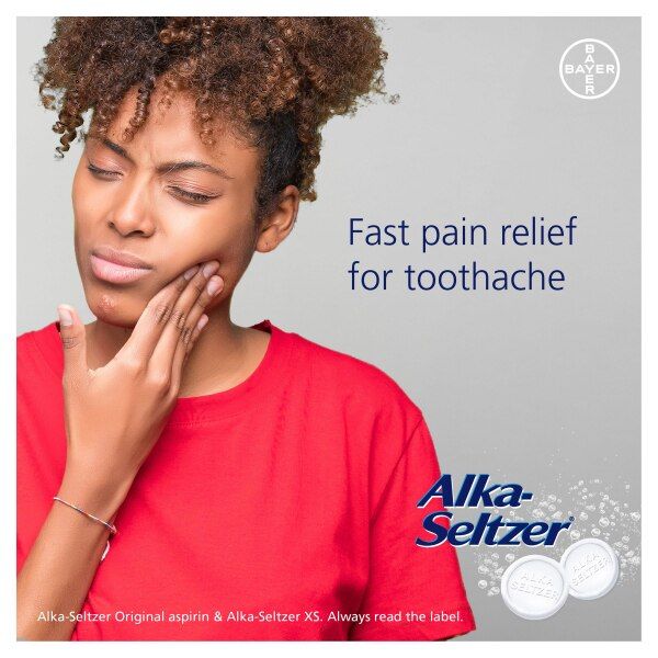 Alka Seltzer Original Fast Effective Pain Relief Effervescent 20 Tablets - McGrocer
