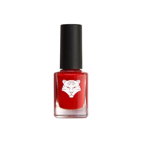 All Tigers Natural & Vegan Nail Lacquer 208 Night Red - McGrocer