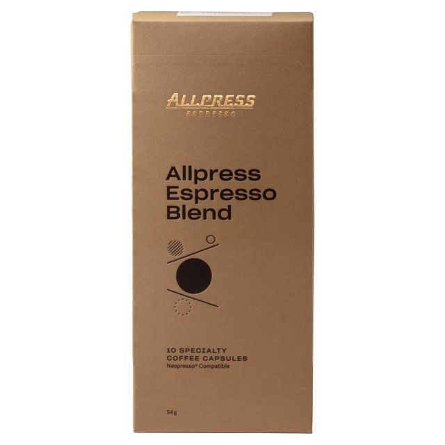 Allpress Espresso - Allpress Espresso Blend Specialty Coffee Capsules 10 per pack - McGrocer