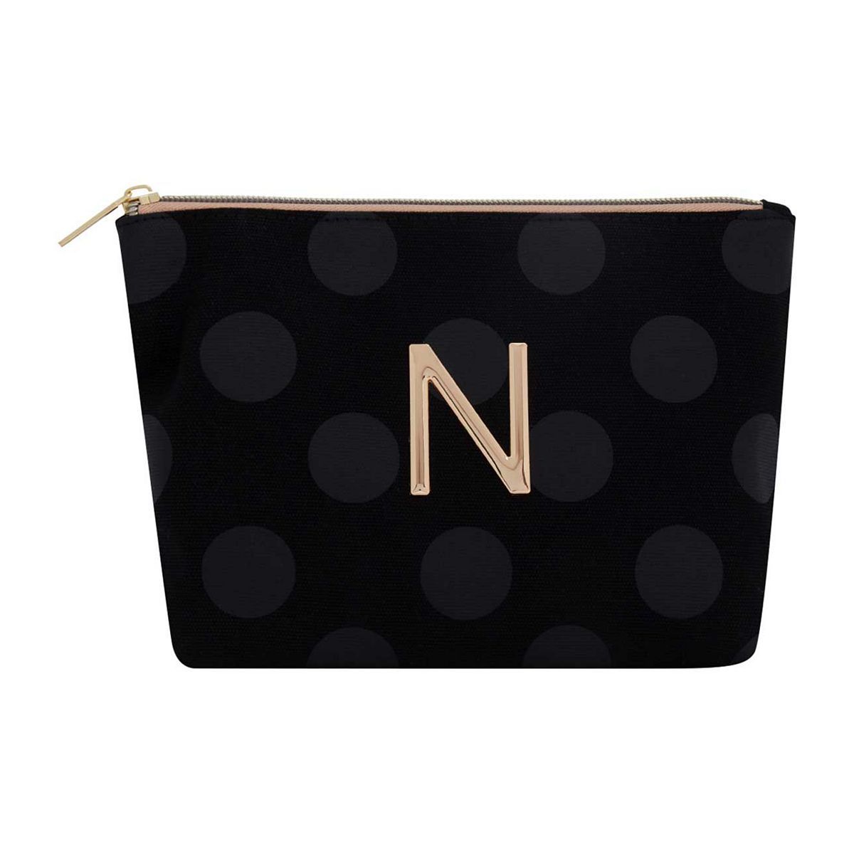 Alphabet Cosmetic Bag Letter N - McGrocer