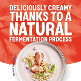 Alpro No Bits Strawberry-Banana & Peach-Pear Yoghurt Alternative   4 x 125g - McGrocer