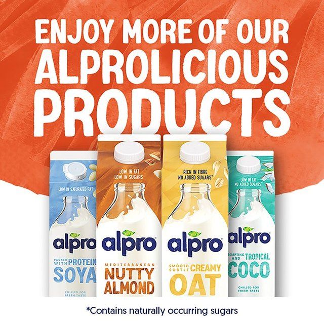 Alpro Soya No Sugars Chilled Drink 1L - McGrocer