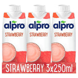 Alpro Soya Strawberry Long Life Drink 3 x 250ml - McGrocer
