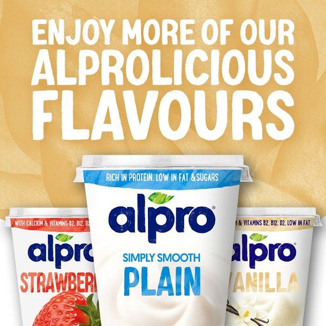 Alpro Vanilla Yoghurt Alternative   500g - McGrocer