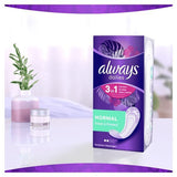 Always Dailies Panty Liners Normal Value Pack x68 - McGrocer