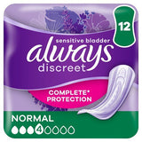 Always Discreet Incontinence Pads Normal 12 - McGrocer