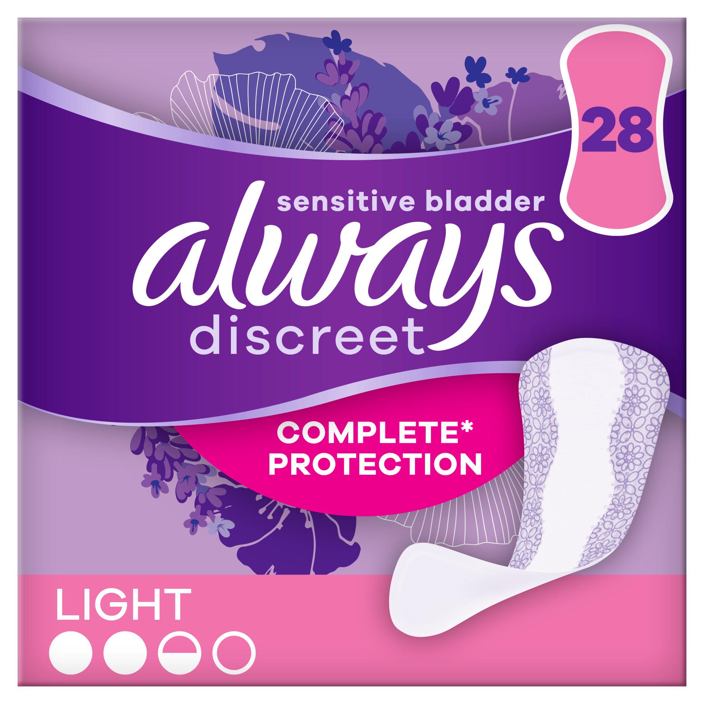 Always Discreet Light Incontinence Liners x28 - McGrocer