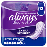 Always Discreet Women Ultimate Day Incontinence Pads x12 - McGrocer