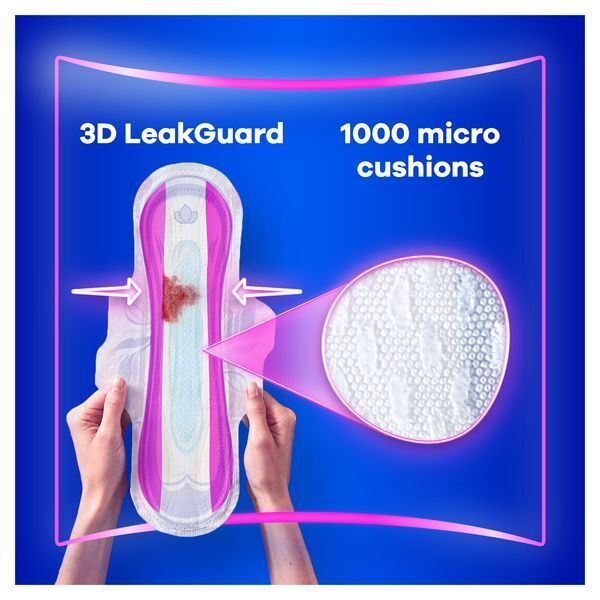 Always Platinum Day & Night Sanitary Towels With Wings 8Pads - McGrocer