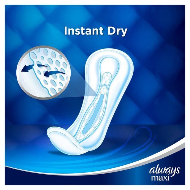 Always Sanitary Towels Maxi Night    9 per pack - McGrocer