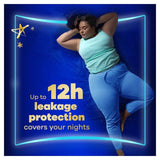 Always Ultra Sanitary Towels Secure Night Extra   8 per pack - McGrocer