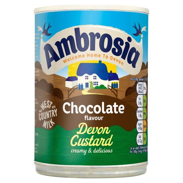 Ambrosia Chocolate Custard Can 400g - McGrocer
