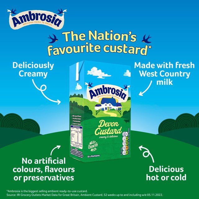 Ambrosia Devon Custard 1kg - McGrocer
