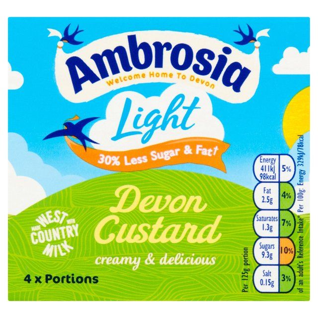 Ambrosia Light Reduced Sugar Custard 500g - McGrocer