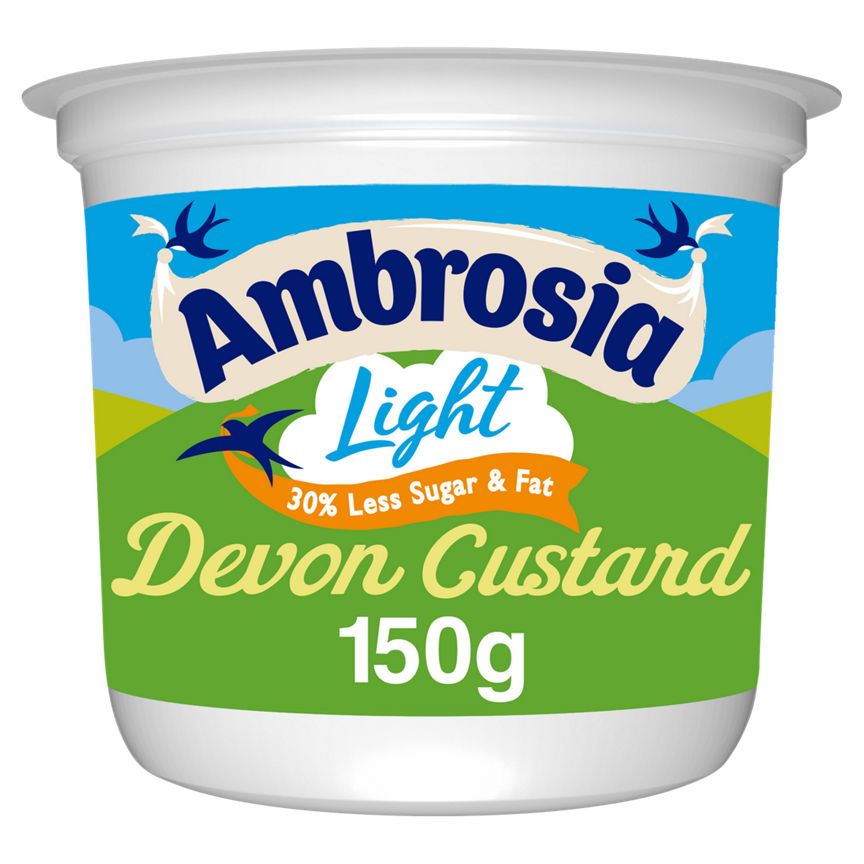 Ambrosia Ready to Eat Light Devon Custard Pot - McGrocer