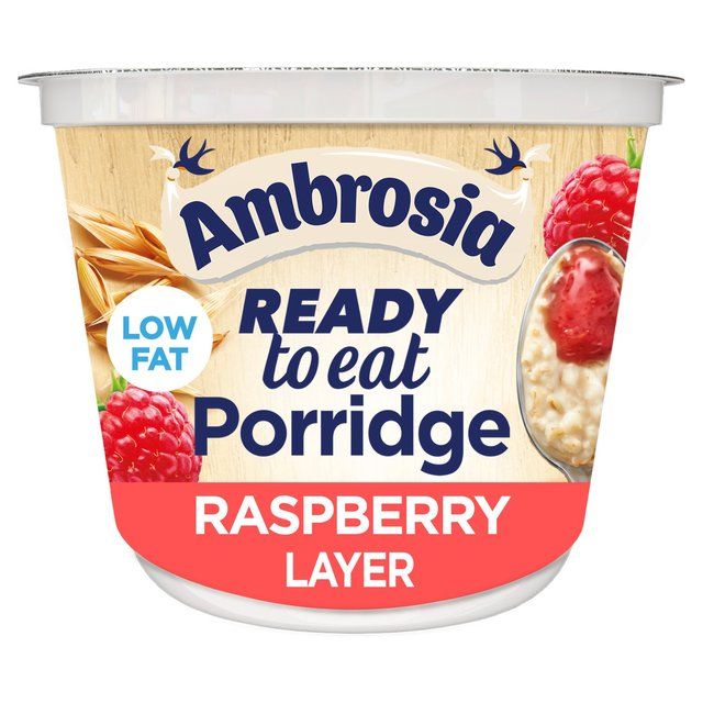 Ambrosia Ready To Eat Porridge with Raspberry Layer 210g - McGrocer