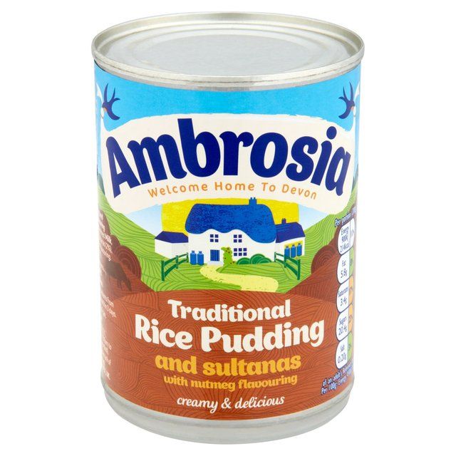 Ambrosia Traditional Rice Pudding Sultanas & Nutmeg 425g - McGrocer