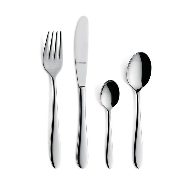 Amefa Modern Stainless Steel Cutlery Set 16 per pack - McGrocer