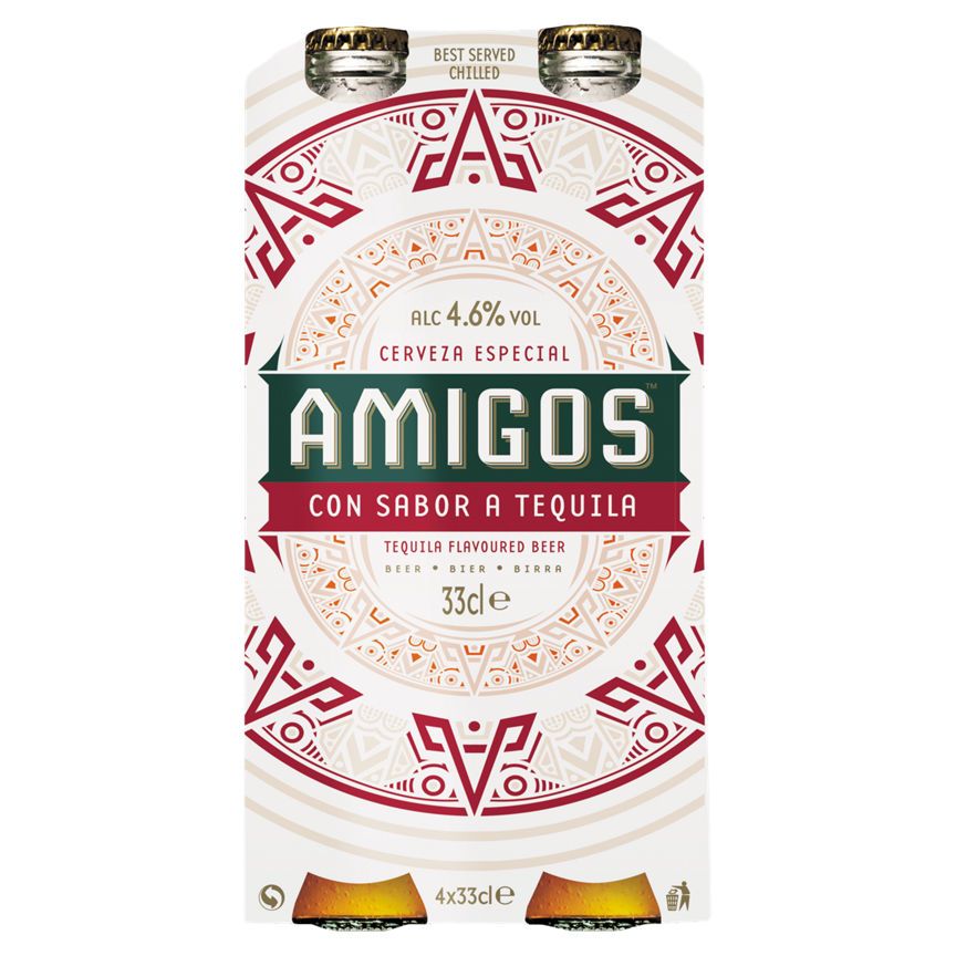 Amigos Tequila Flavour Beer - McGrocer
