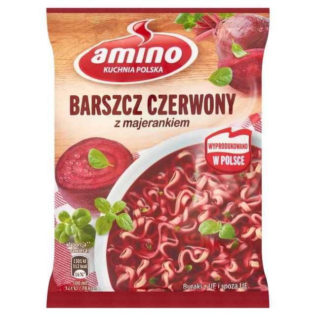 Amino Red Borstch Noodles 66g - McGrocer