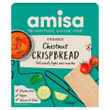 Amisa Organic Gluten Free Chestnut Crispbread 100g - McGrocer