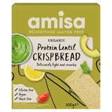Amisa Organic Gluten Free Protein Lentil Crispbread 100g - McGrocer