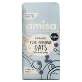 Amisa Pure Porridge Oats Gluten Free Organic 1kg - McGrocer