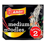 Amoy Straight To Wok Medium Noodles 2 x 150g - McGrocer