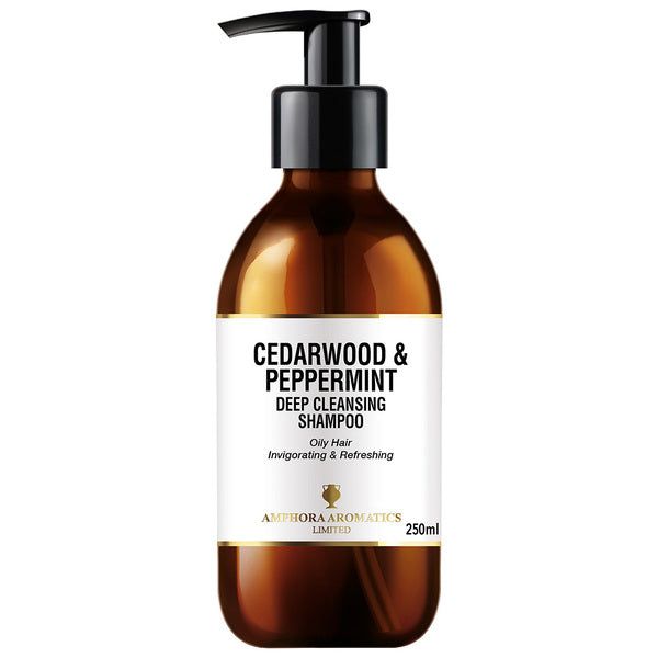 Amphora Aromatics Cedarwood and Peppermint Shampoo 250ml - McGrocer