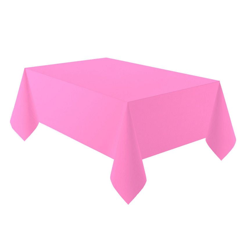 Amscan Bubblegum Paper Tablecover - McGrocer