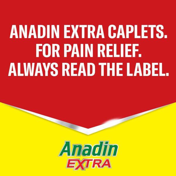 Anadin Extra Pain Relief Tablets 12 Caplets - McGrocer